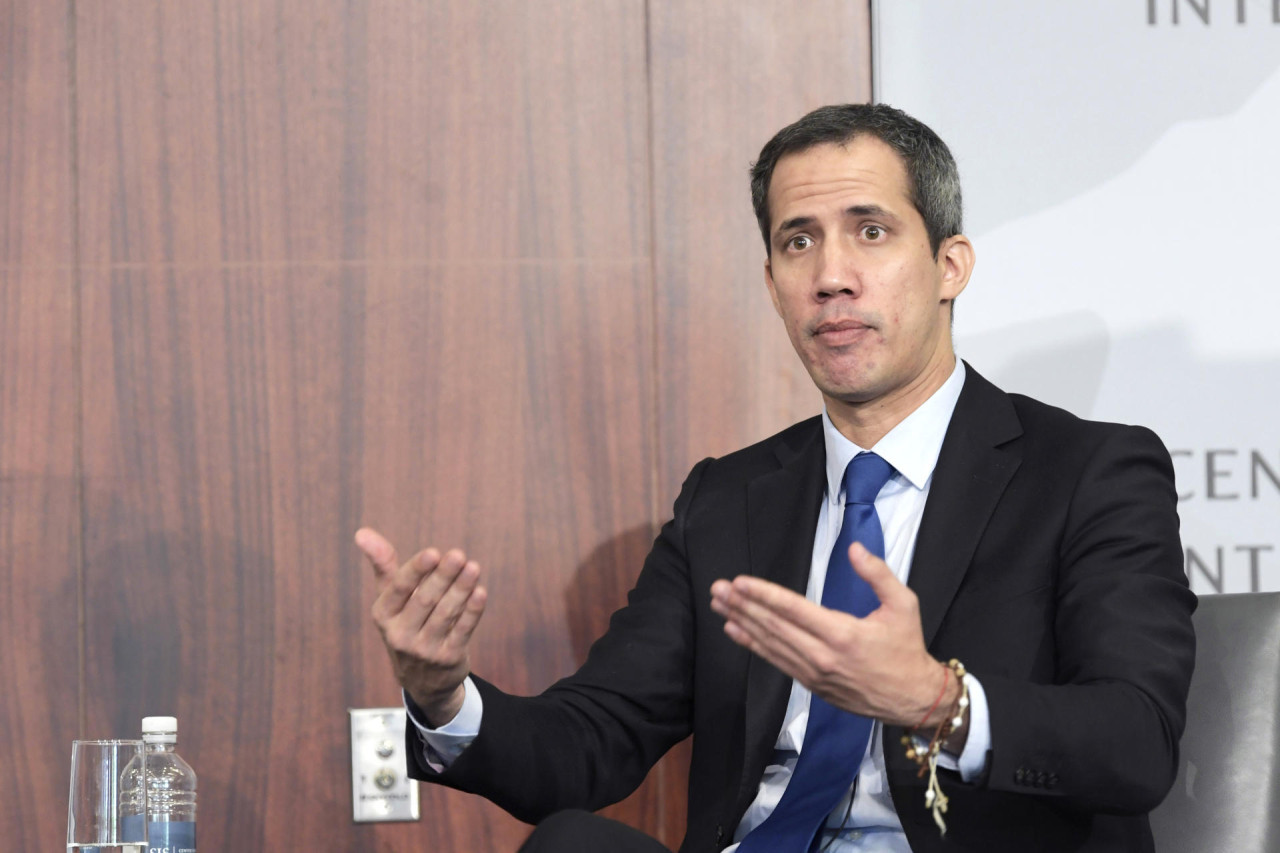 Juan Guaidó confesó que quiere regresar a Venezuela. Foto: EFE.