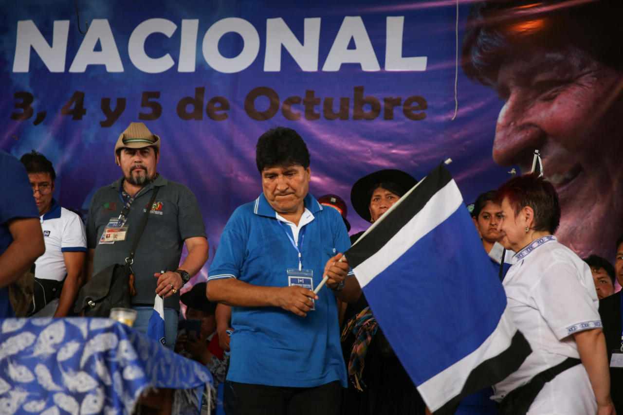 Evo Morales. Foto: EFE.