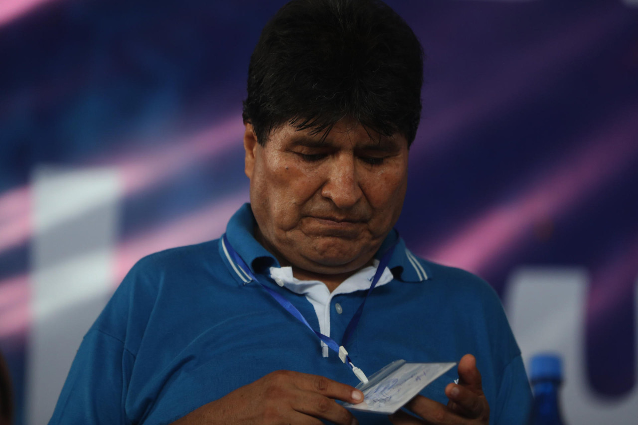 Evo Morales. Foto: EFE.