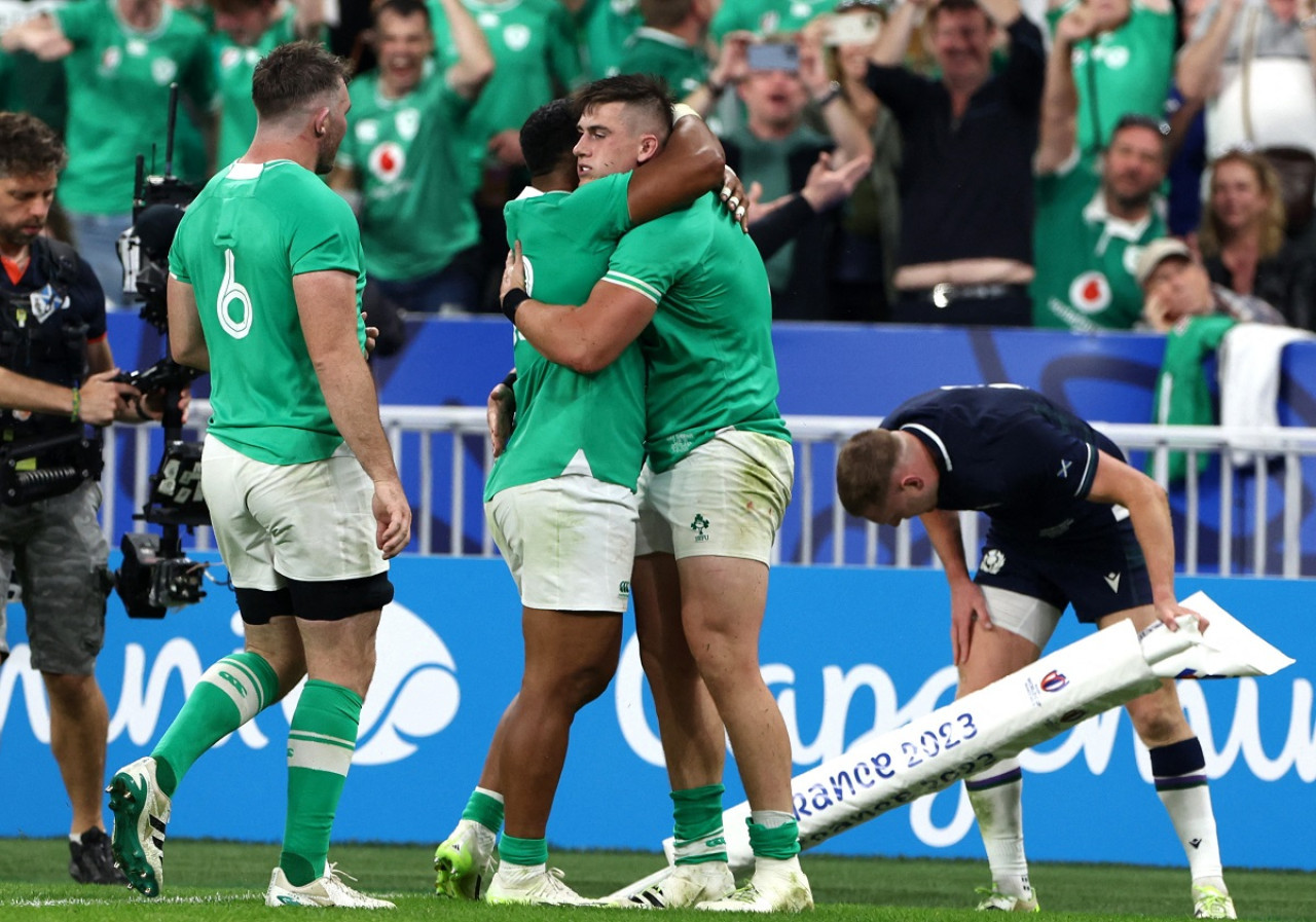 Irlanda se enfrentará a Nueva Zelanda en busca de un boleto en semis. Foto: Reuters.