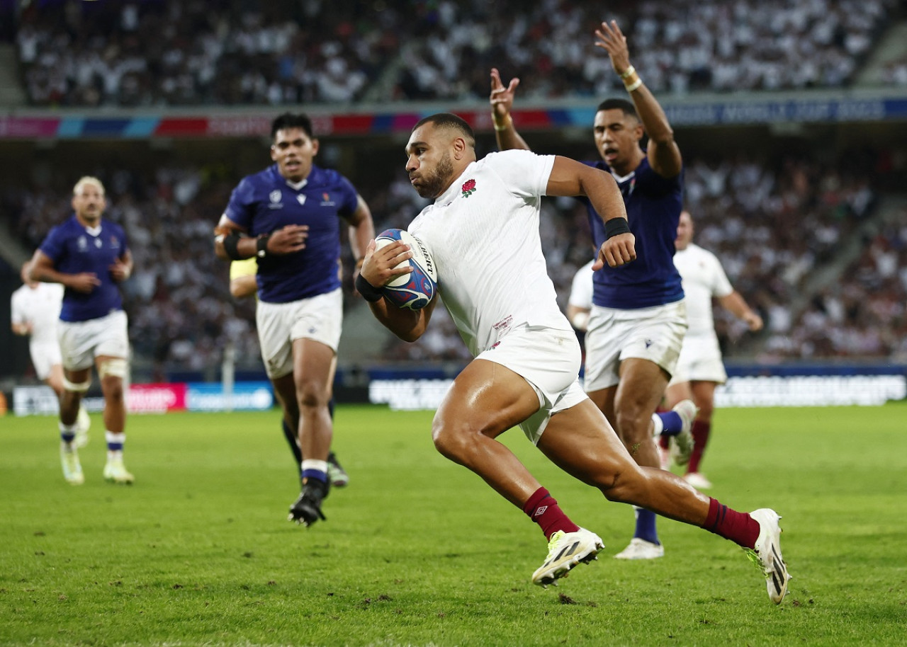 Inglaterra se verá las caras con Fiji en los cuartos de final. Foto: Reuters.