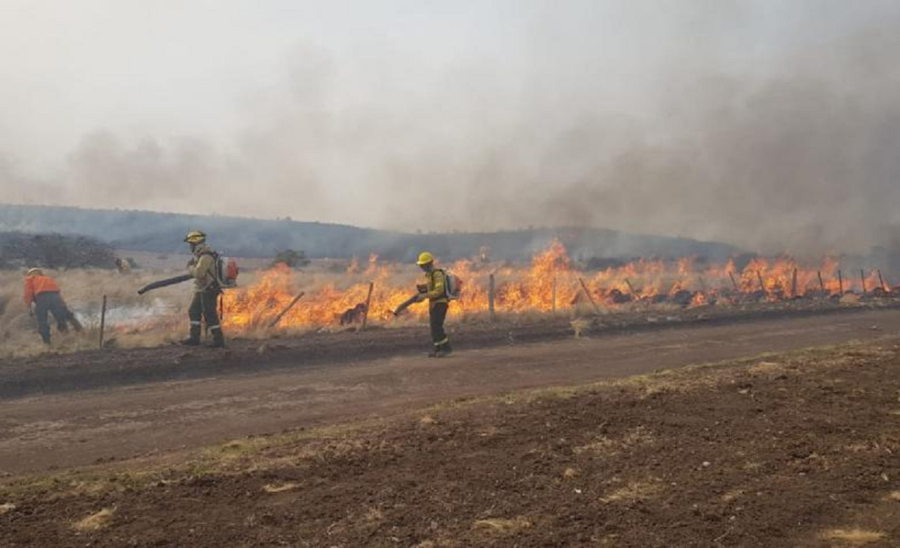 Incendios en Córdoba. Foto: Twitter/Lt3am680