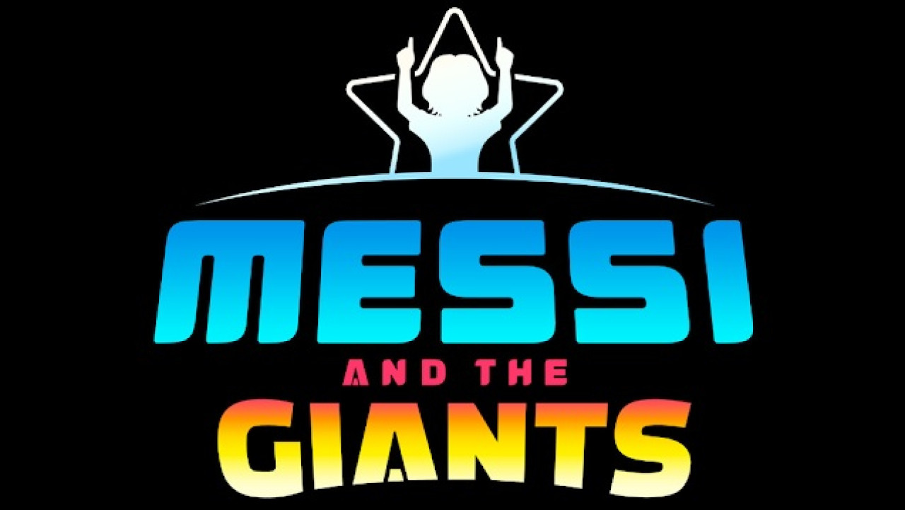 Logo de "Messi y los Gigantes". Foto: Sony.