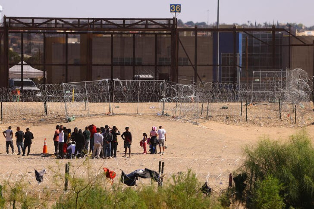 Migrantes venezolanos en EEUU. Foto: Reuters.