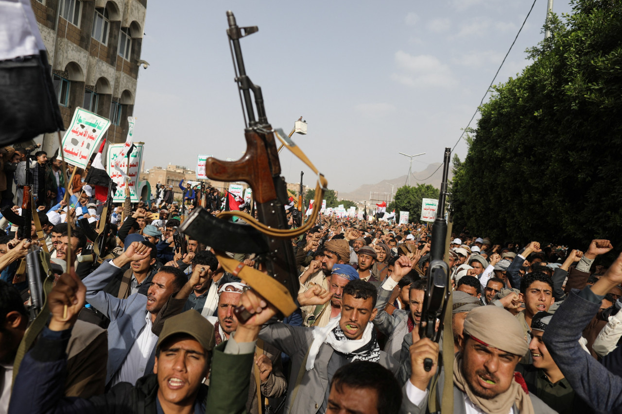 Rebeldes de Yemen. Foto: Reuters.