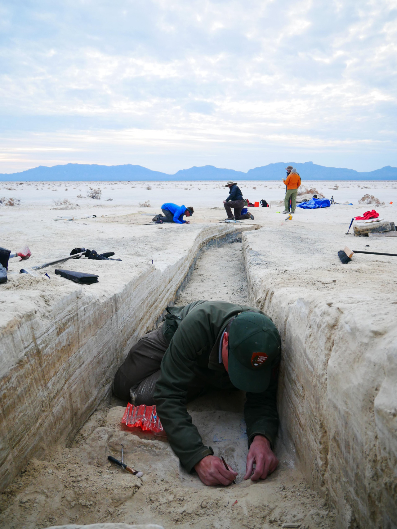 Los resultados de la investigación arrojaron que los humanos llegaron al continente mucho antes de lo estipulado. Foto: Servicio Geológico de Estados Unidos.