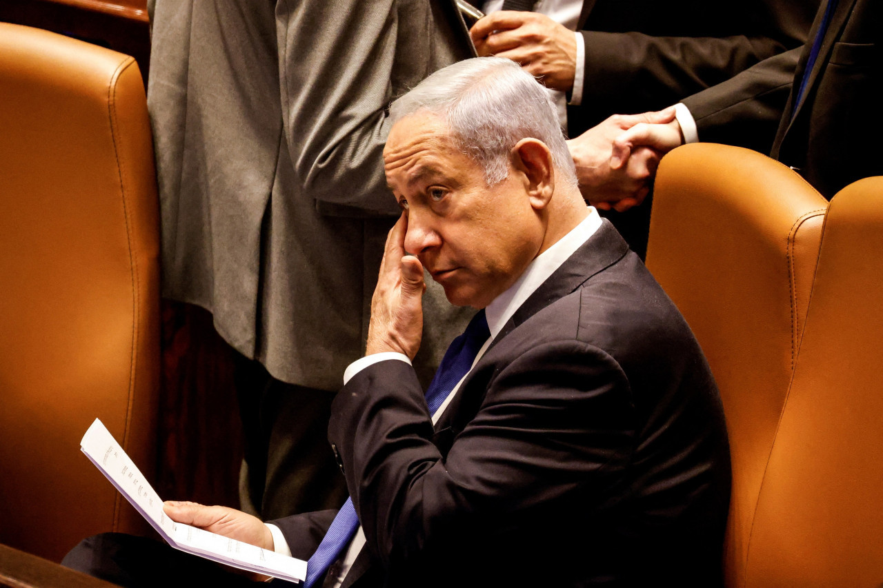 Benjamín Netanyahu. Foto: Reuters.
