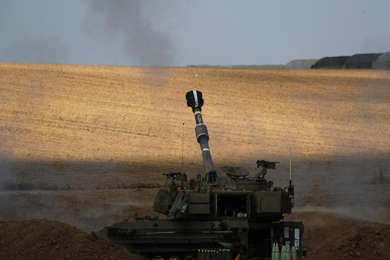 Ejército israelí en Gaza. Foto: EFE.