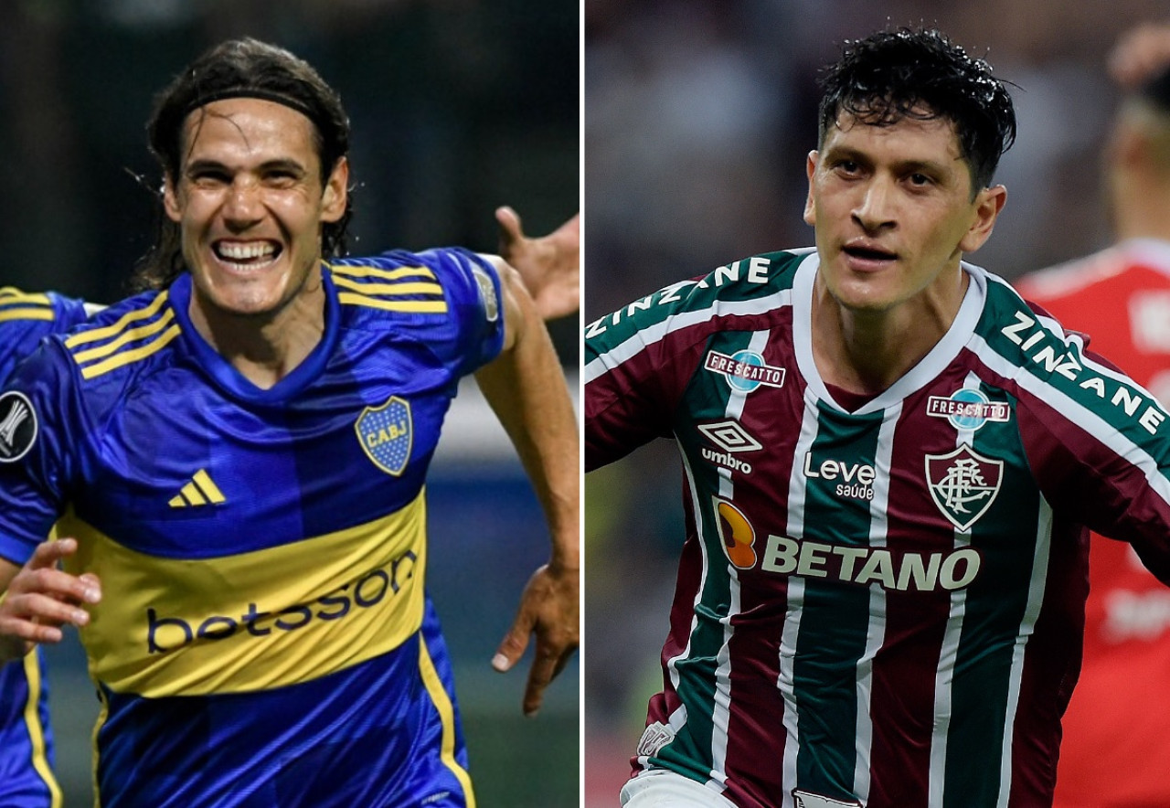 Boca Juniors y Fluminense jugarán la final de la Libertadores el 4 de noviembre. Fotos: NA.