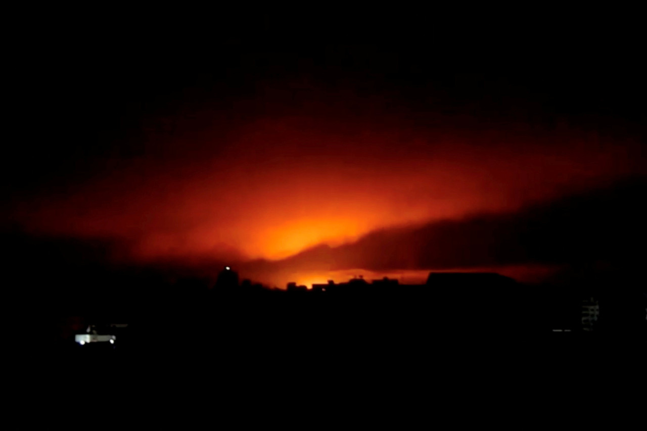 Bombardeos de Israel en Gaza. Foto: REUTERS.