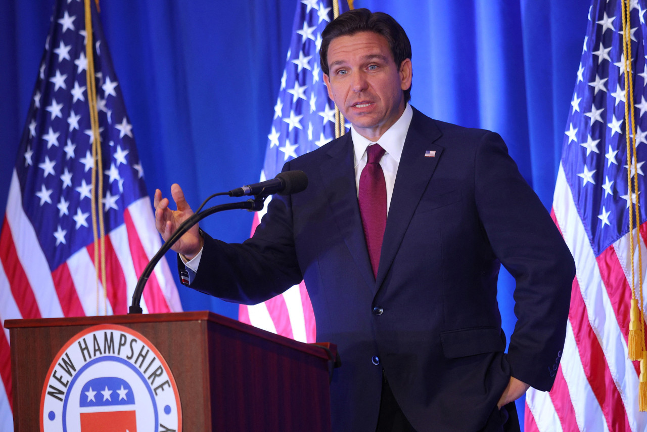 Ron DeSantis, gobernador de Florida. Foto: Reuters.