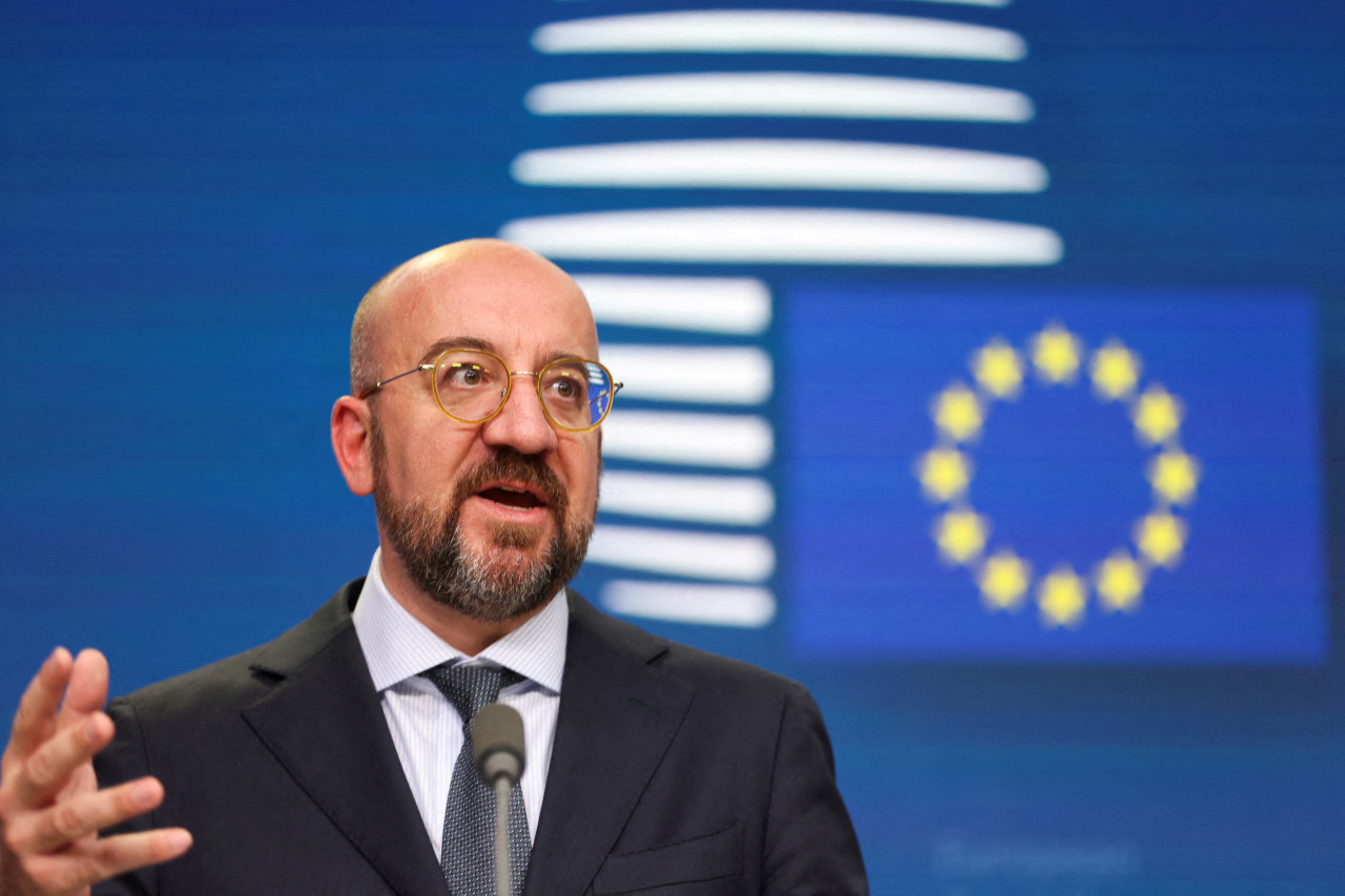 Charles Michel, presidente del Consejo Europeo. Foto: Reuters.