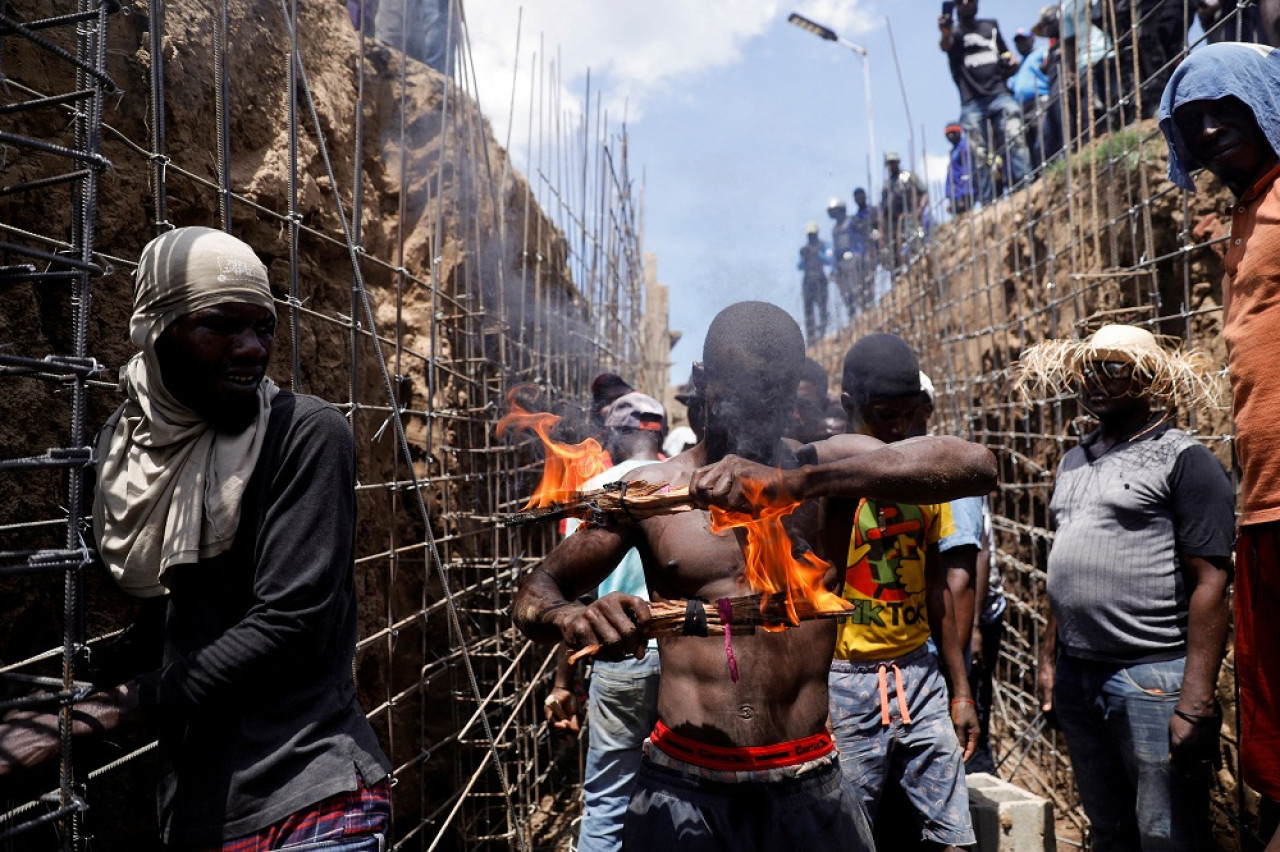 Violencia en la frontera entre Haití y República Dominicana. Foto: Reuters.