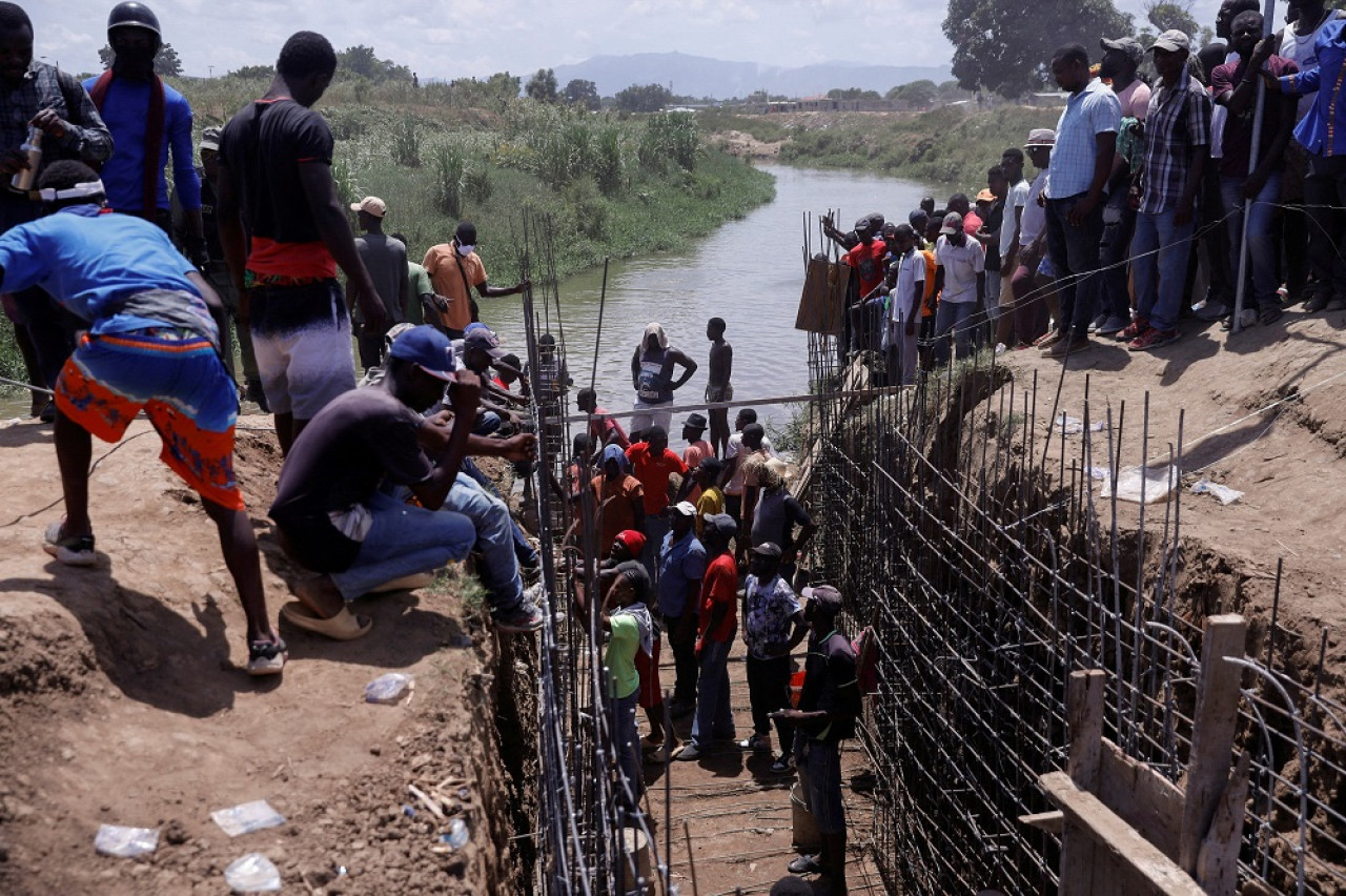 Violencia en la frontera entre Haití y República Dominicana. Foto: Reuters.