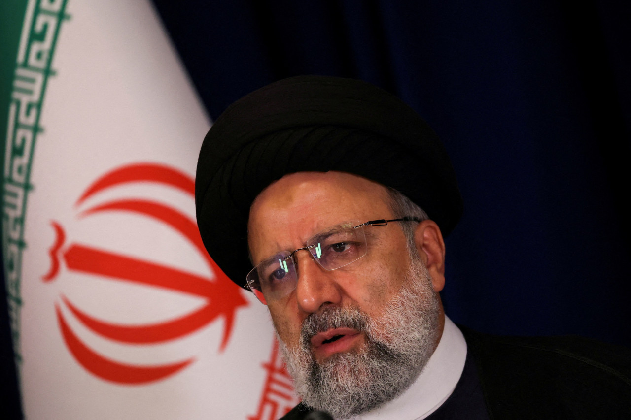 Ebrahim Raisi, presidente de Irán. Foto: Reuters.