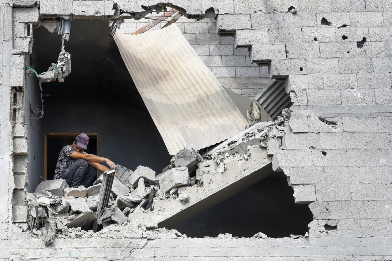 Destrucciones en Gaza. Foto: Reuters.