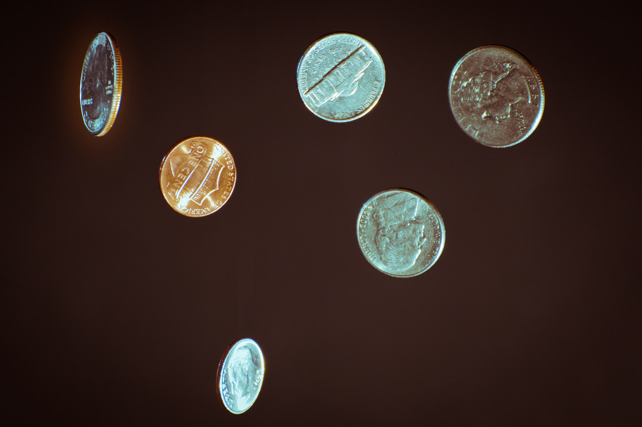 Monedas. Foto: Unsplash.