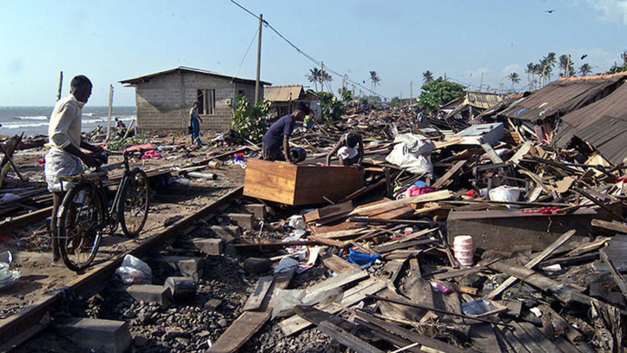 el tsunami del 2004 y sus devastadoras consecuencias. Foto: Reuters