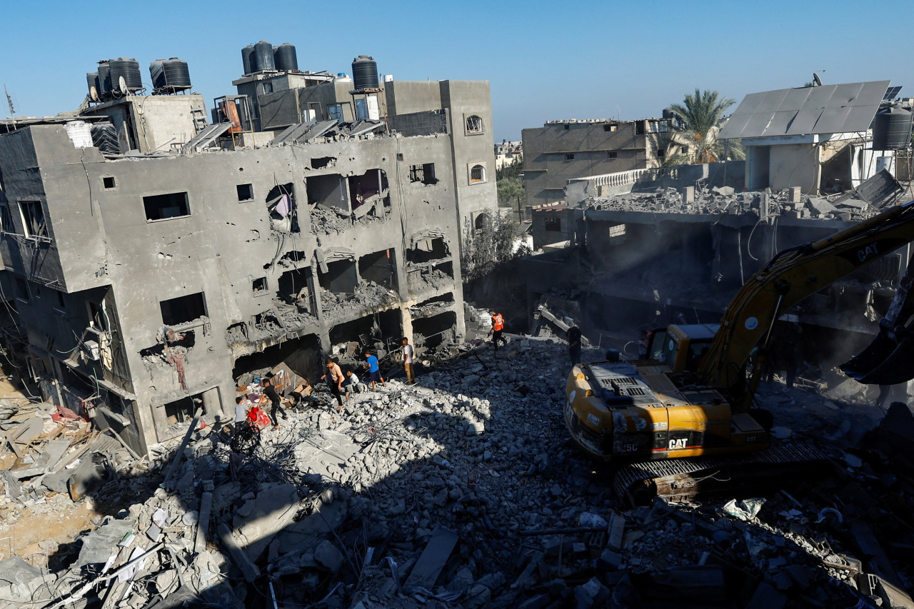 Conflicto en Franja de Gaza. Foto: Reuters.