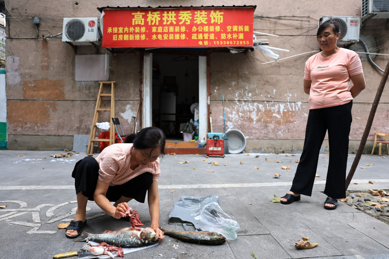 Industria pesquera china. Foto: Reuters.