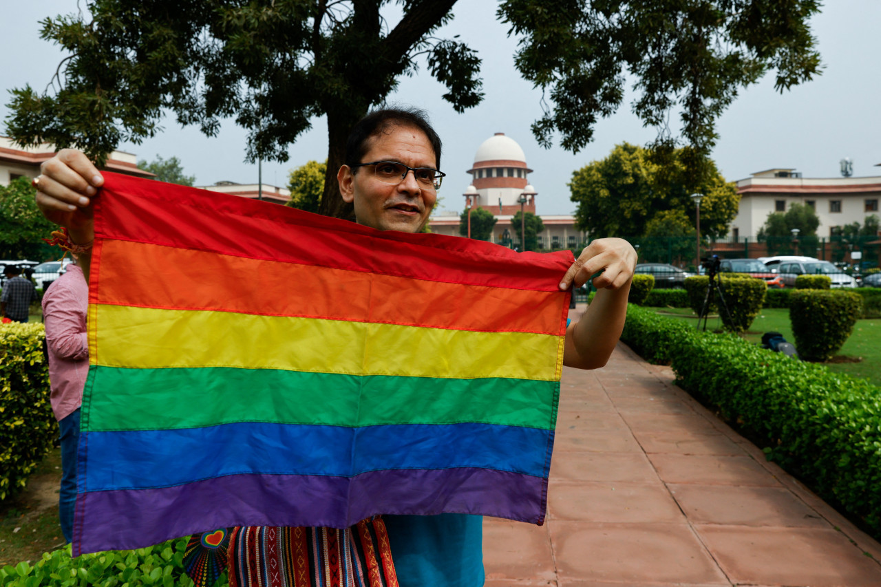 India rechazó el matrimonio homosexual. Foto: Reuters.