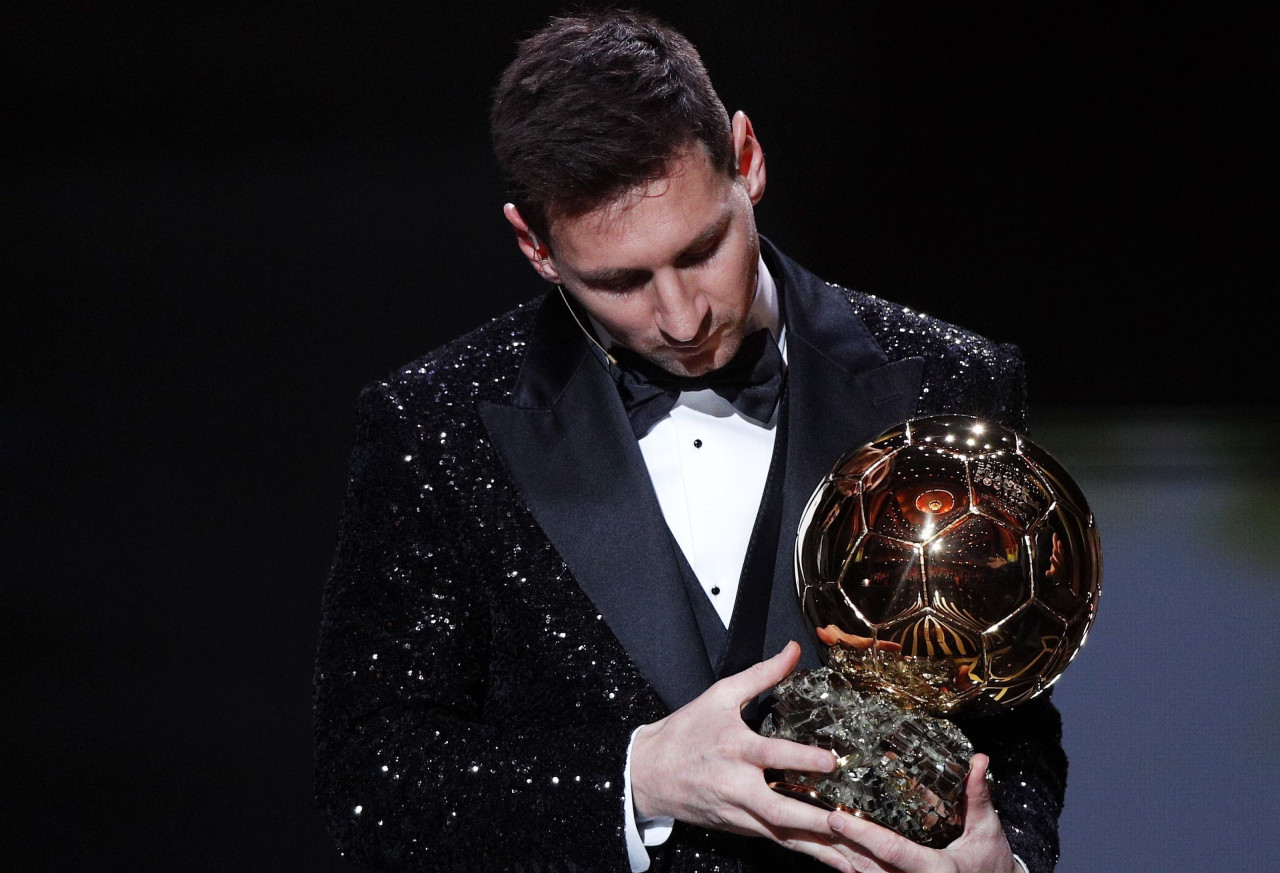 Lionel Messi, Balón de Oro. Foto: EFE