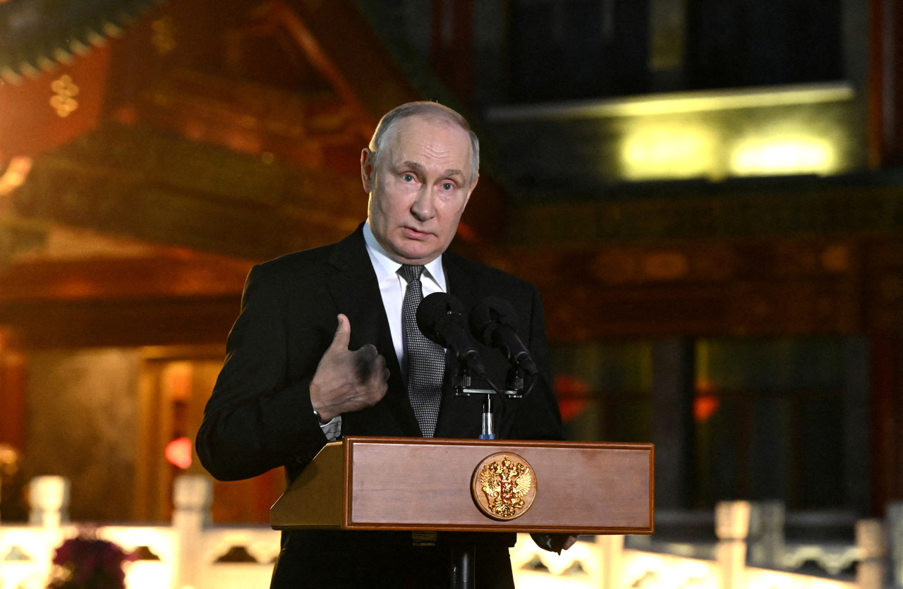 Putin, presidente de Rusia. Foto: Reuters.