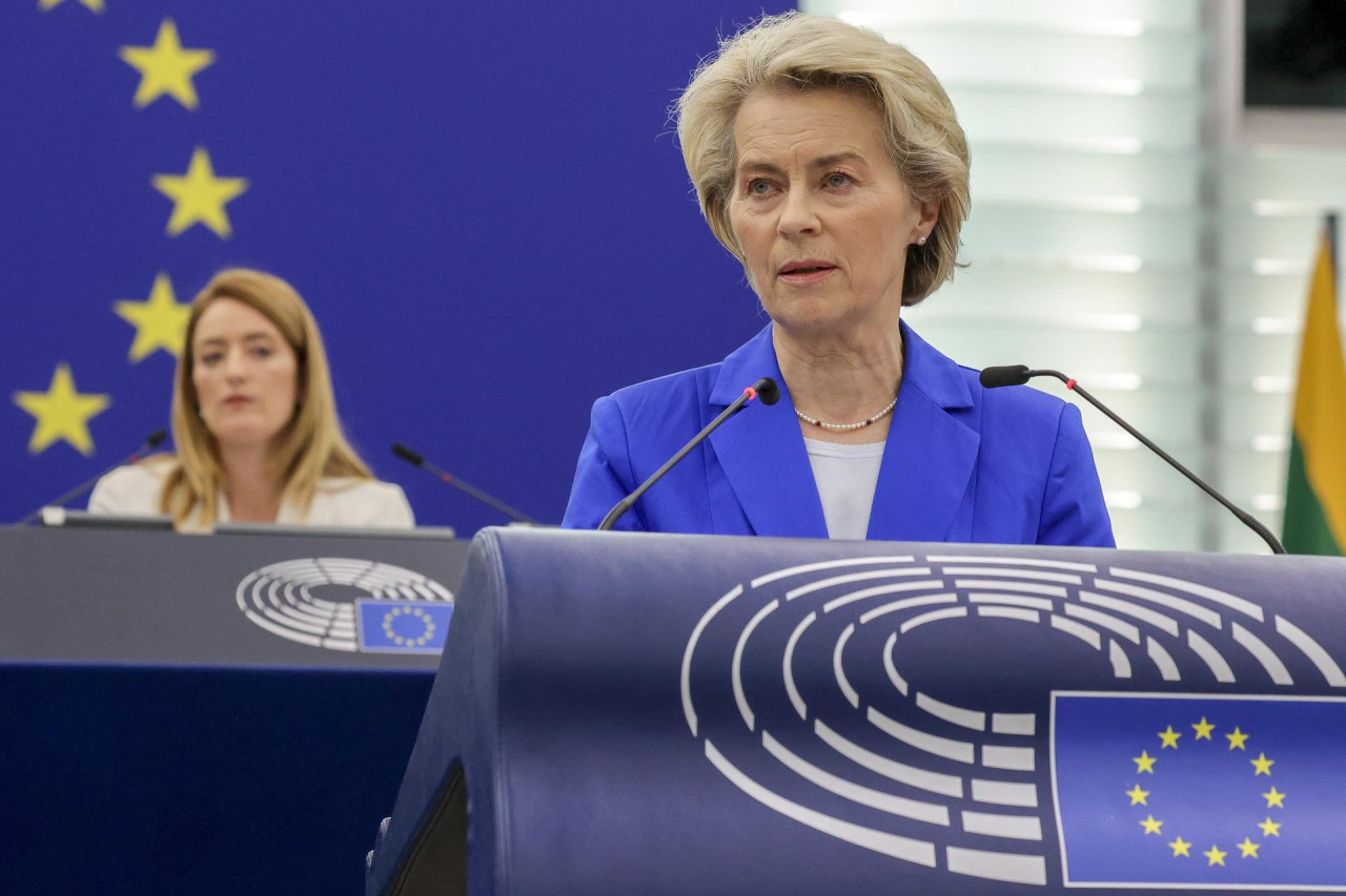 Ursula von der Leyen advirtió del papel 