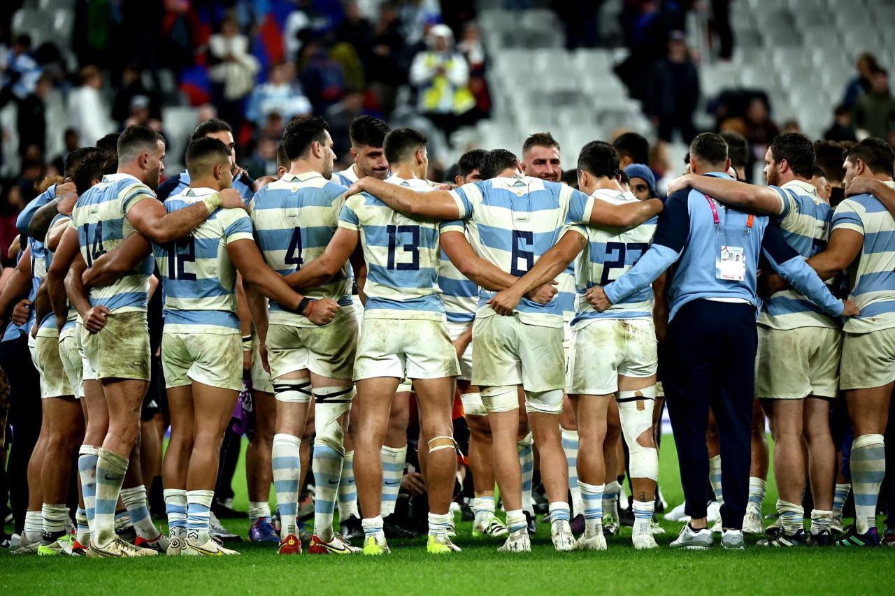 Los Pumas, Mundial de rugby. Foto: EFE