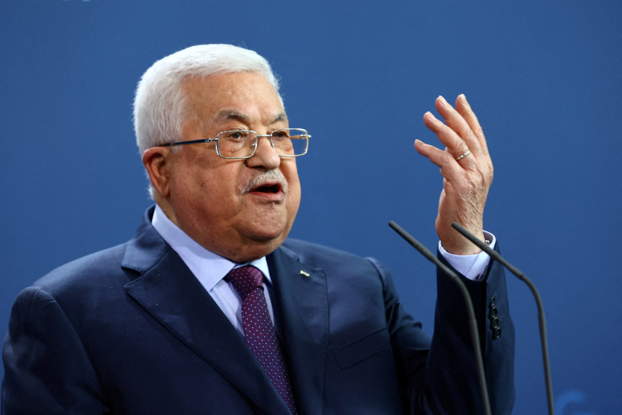 Mahmud Abbas, presidente de Palestina. Foto: REUTERS.