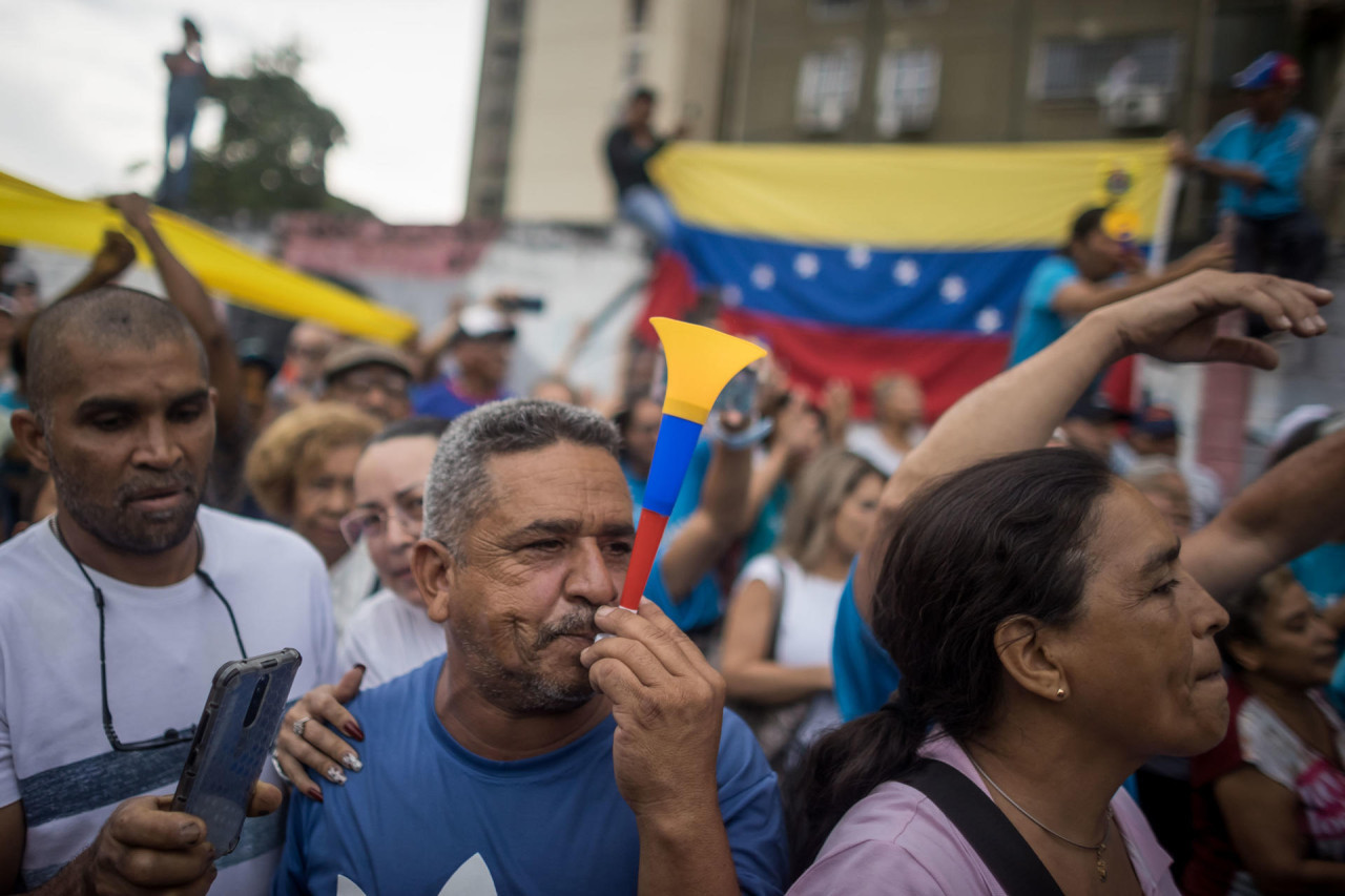 Elecciones primarias de la oposición de Venezuela. Foto: EFE.