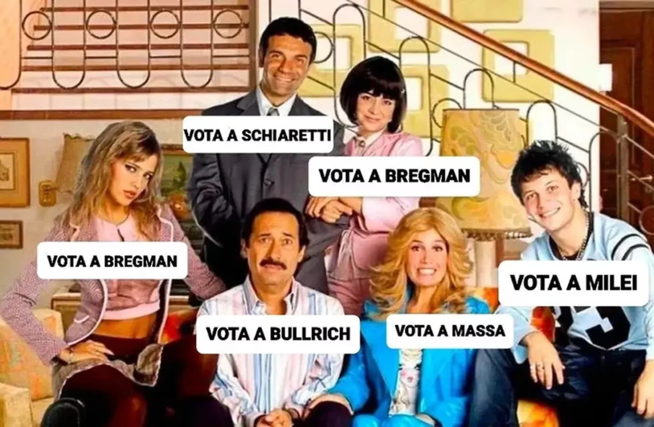 Los memes de esta jornada de Elecciones 2023. Foto: Twitter.