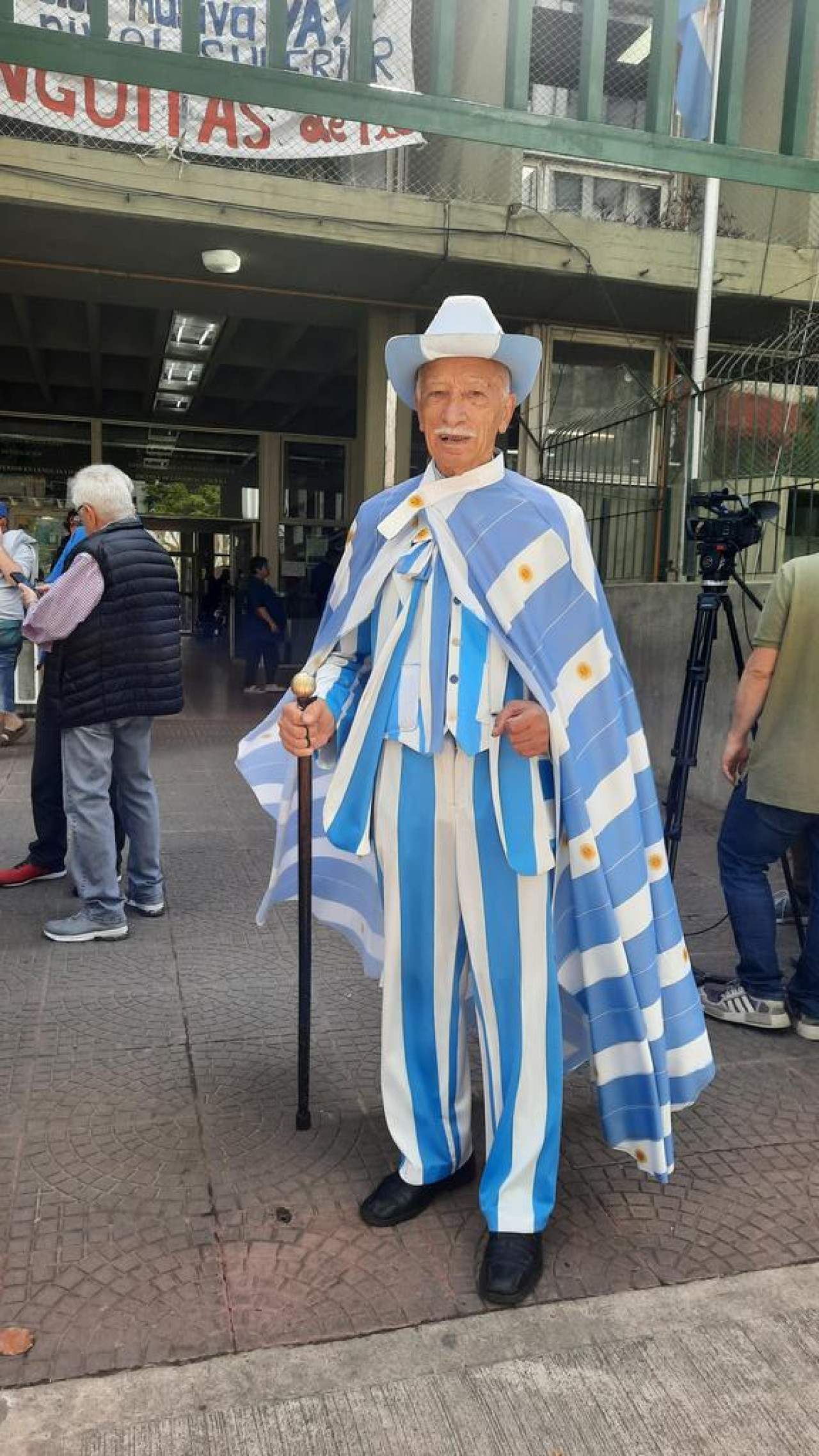 Jorge Williams, con los colores de Argentina. Foto: X