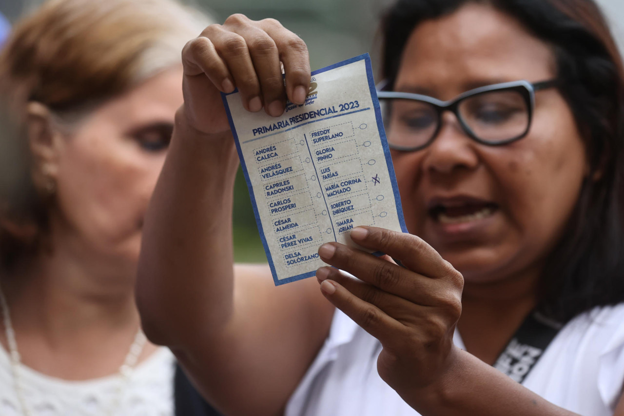 Elecciones en Venezuela. Foto: EFE.
