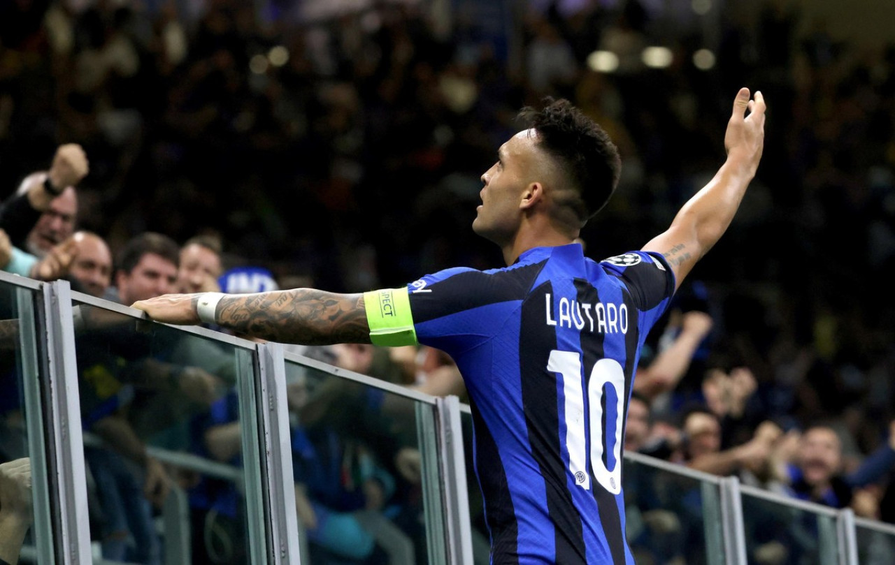 Lautaro Martínez, Inter. Foto: EFE