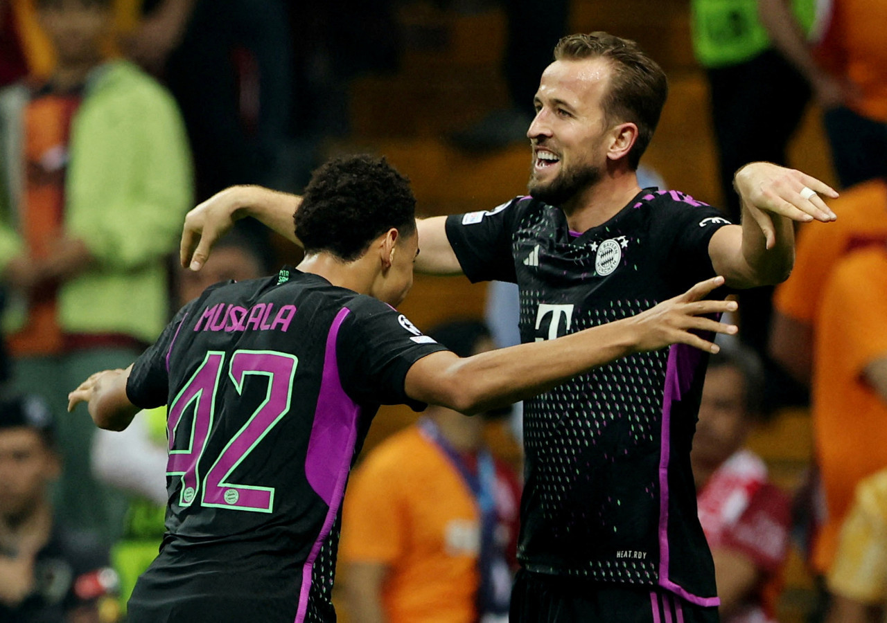 Harry Kane, Galatasaray vs Bayern. Foto: Reuters