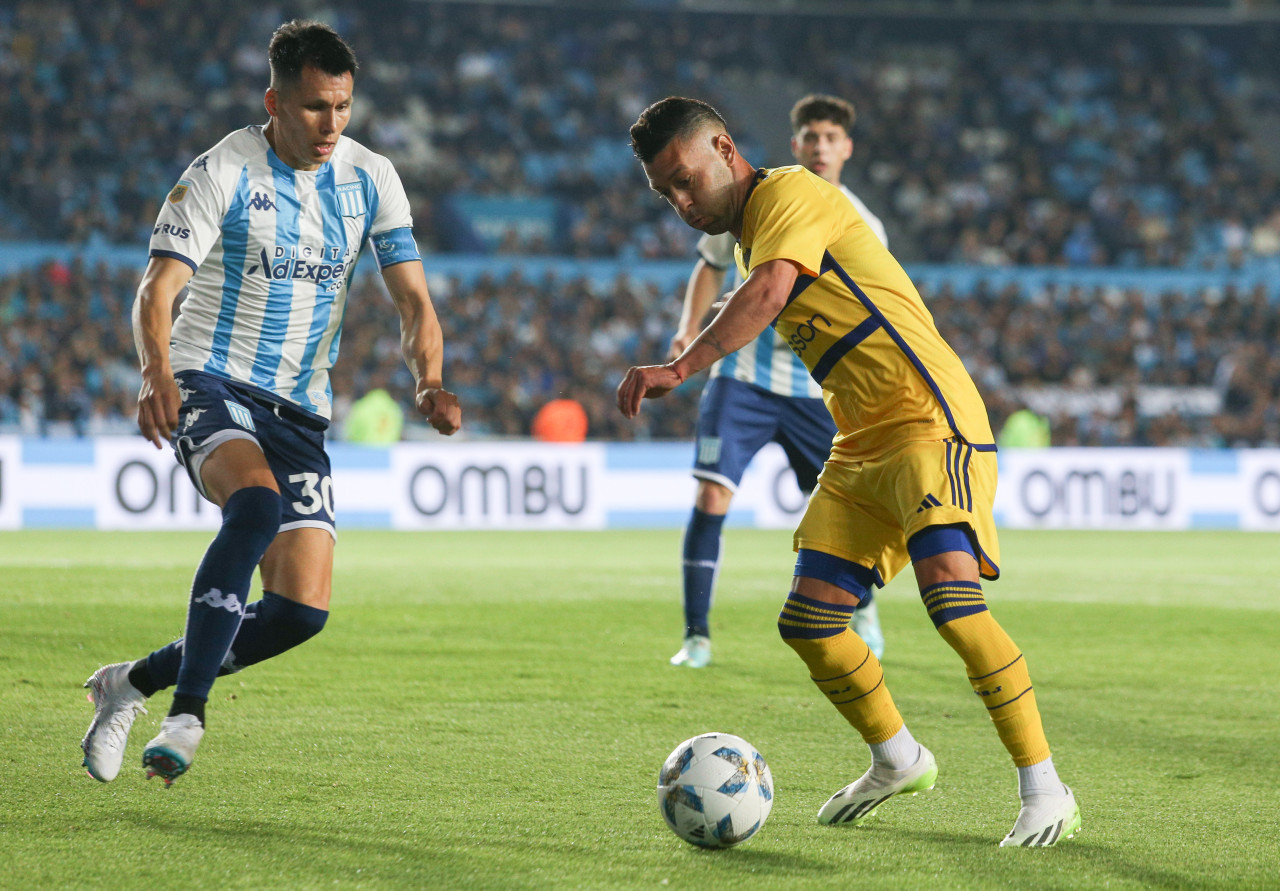 Copa de la Liga, Racing vs. Boca. Foto: NA.