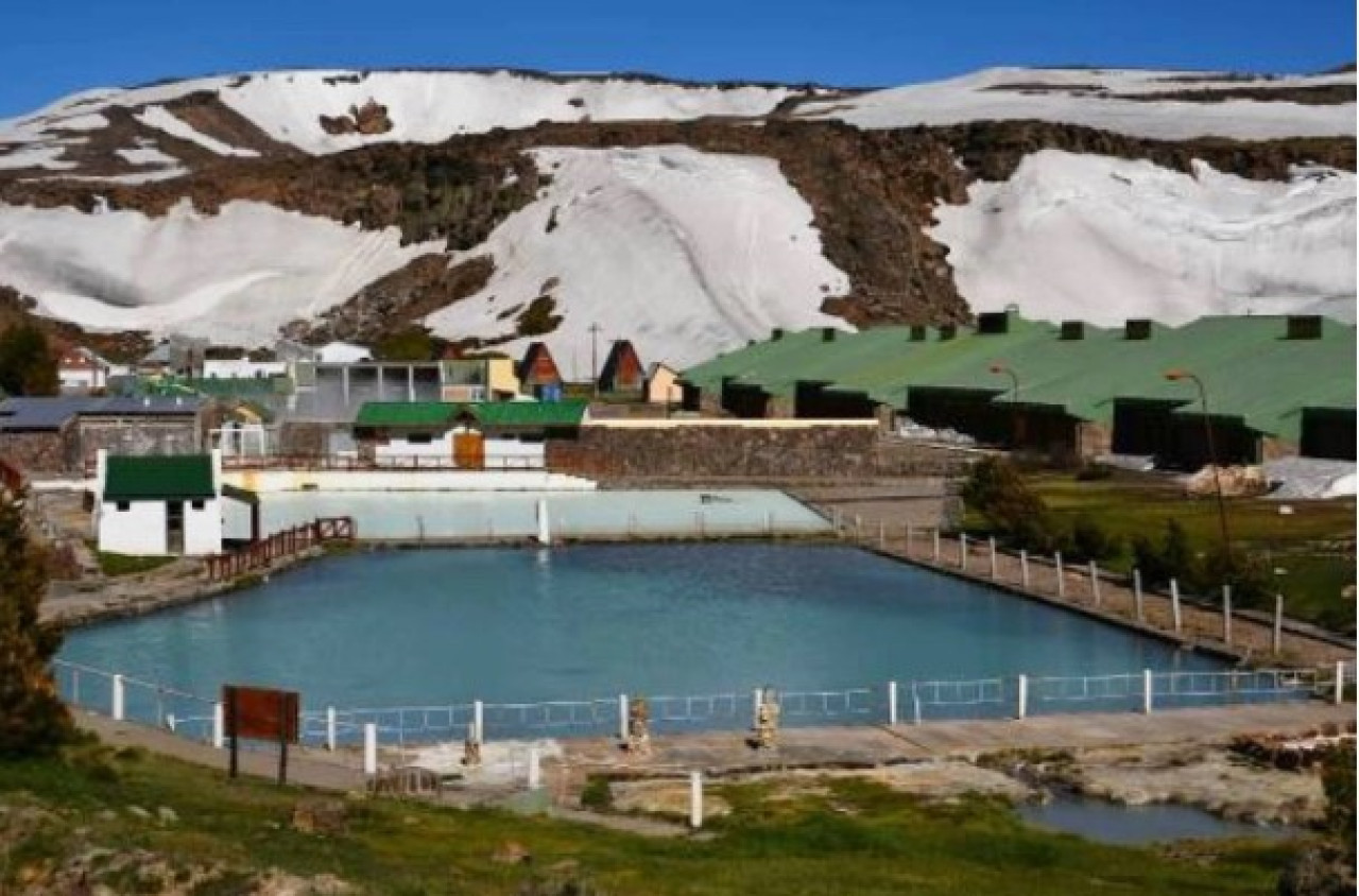 Las termas de Copahue. Foto: NA