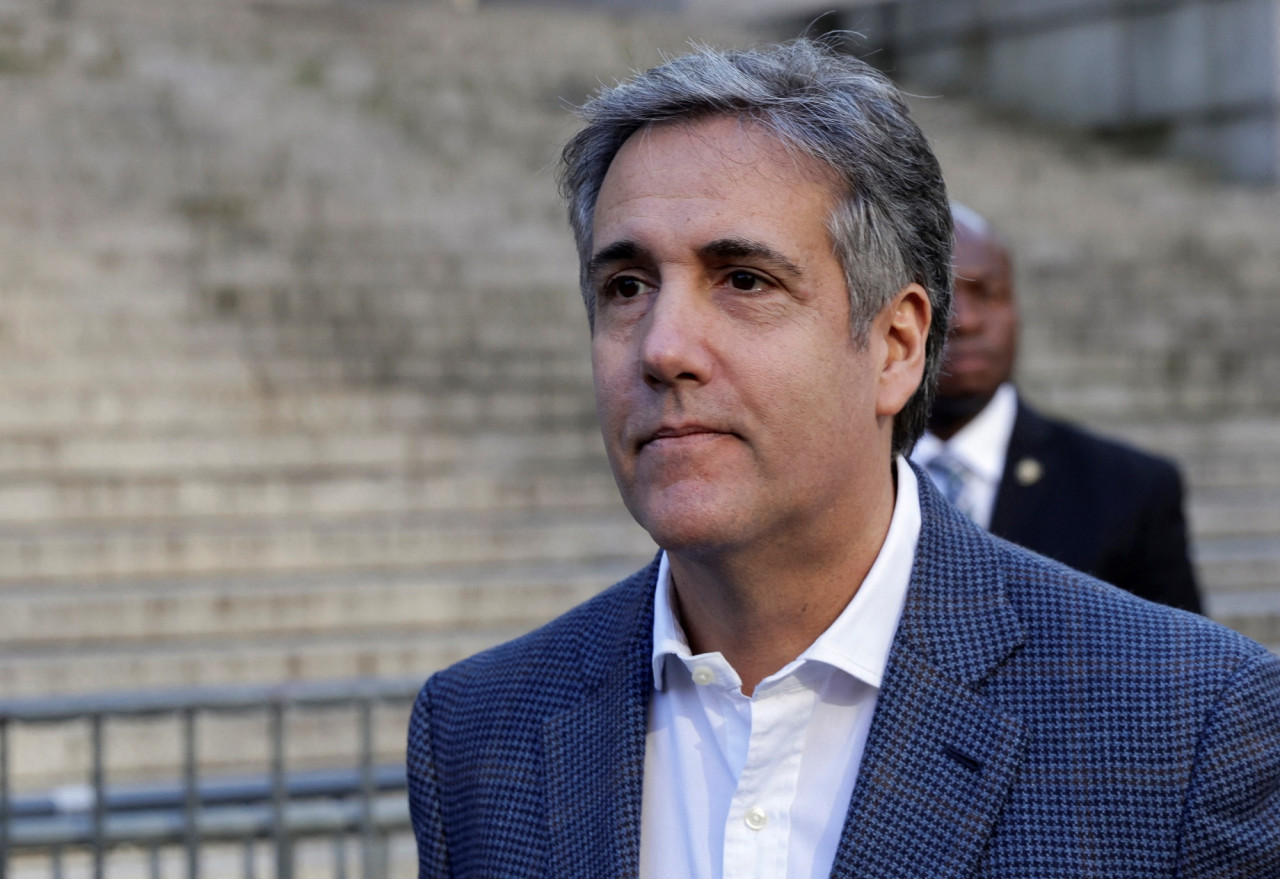 Ex abogado de Donald Trump, Michael Cohen. Foto: Reuters.