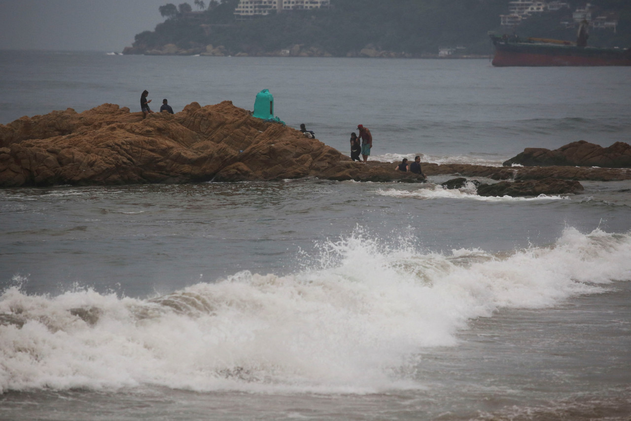 Huracán Otis en México. Foto: Reuters.