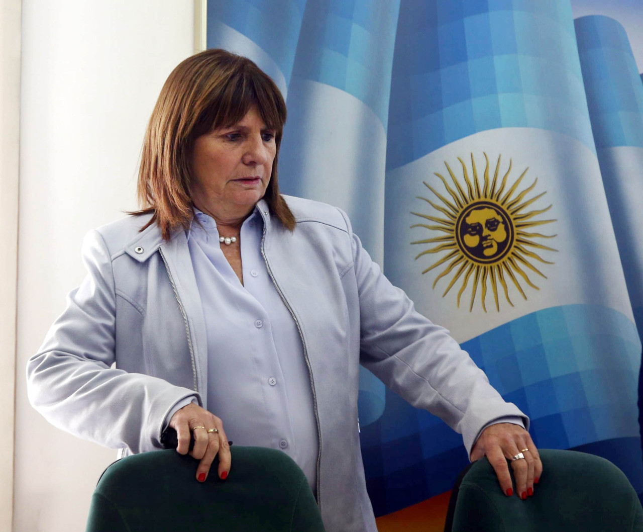 Anuncio de Patricia Bullrich. Foto: NA.