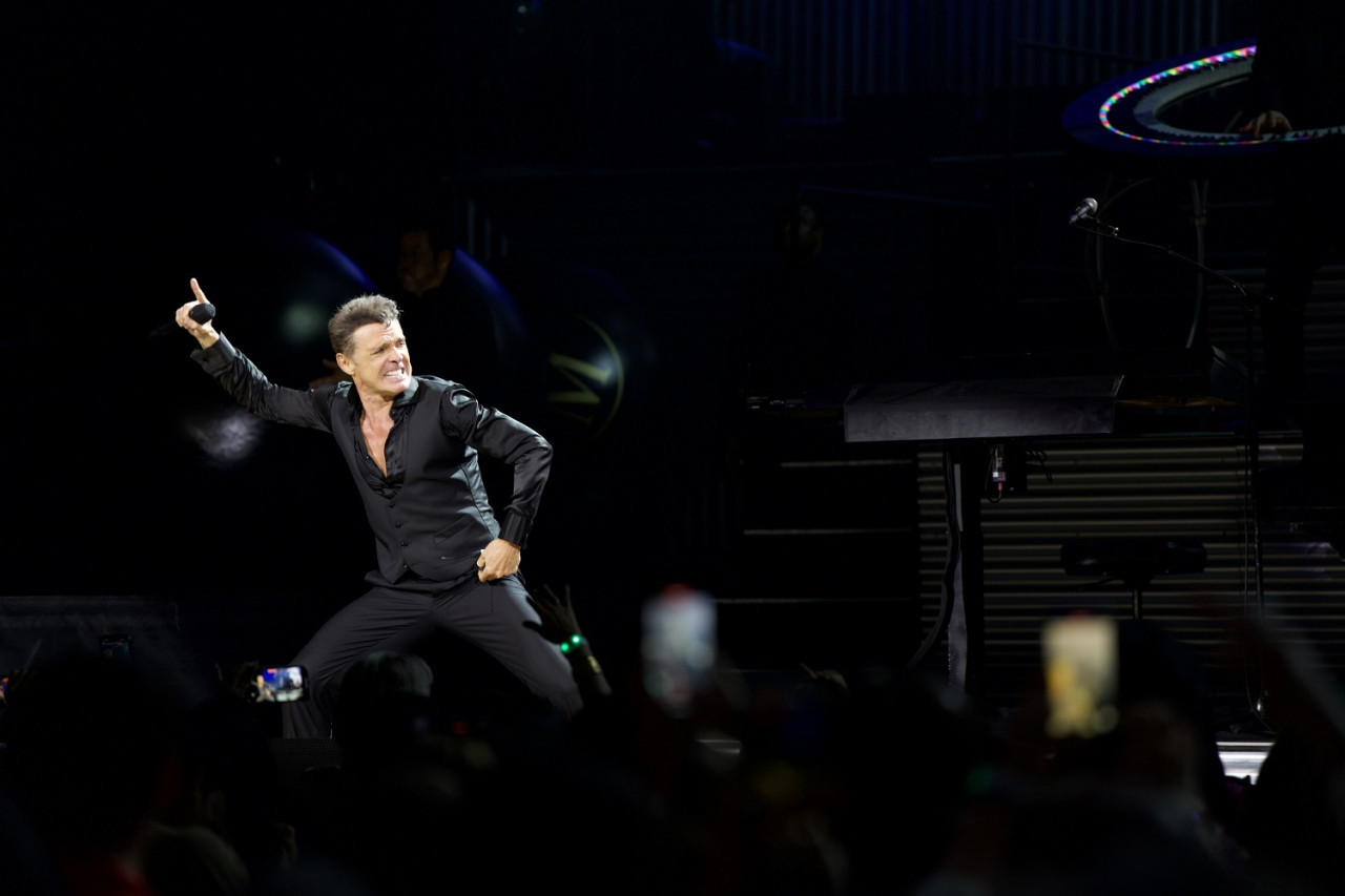 Show de Luis Miguel. Foto: prensa.