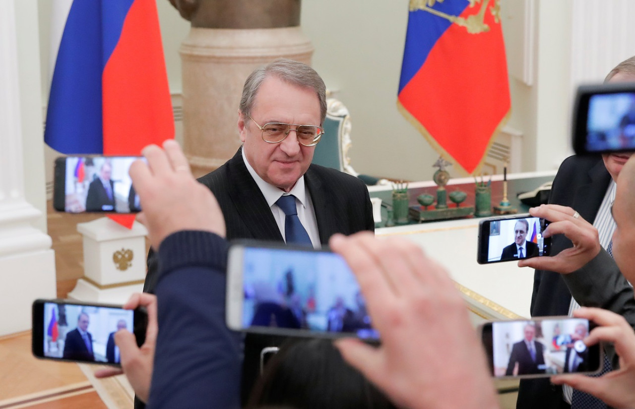 Mijaíl Bogdánov, viceministro ruso de Exteriores. Foto: Reuters.