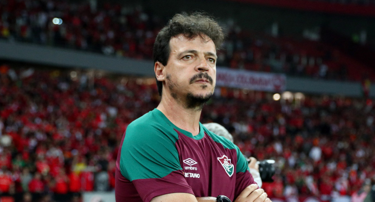Fernando Diniz, técnico de Fluminense. Foto: REUTERS.