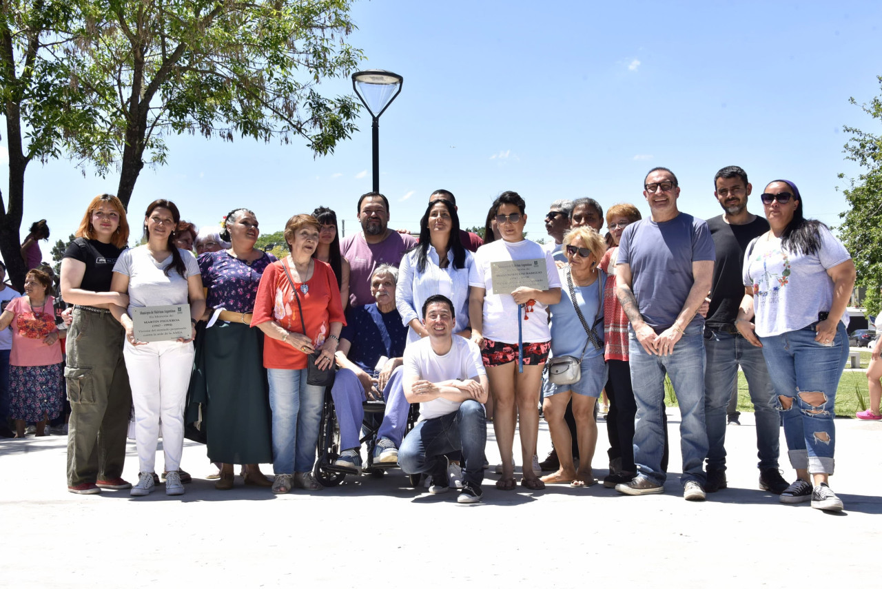 Acto en Malvinas Argentinas