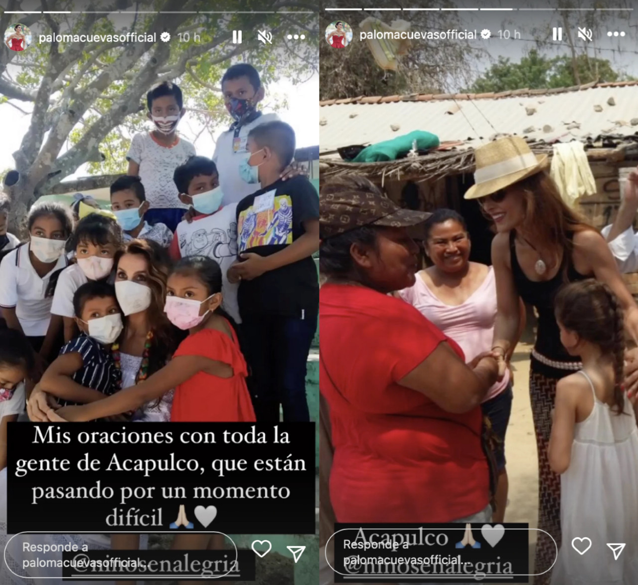 Las historias de Paloma Cuevas. Foto: Instagram.