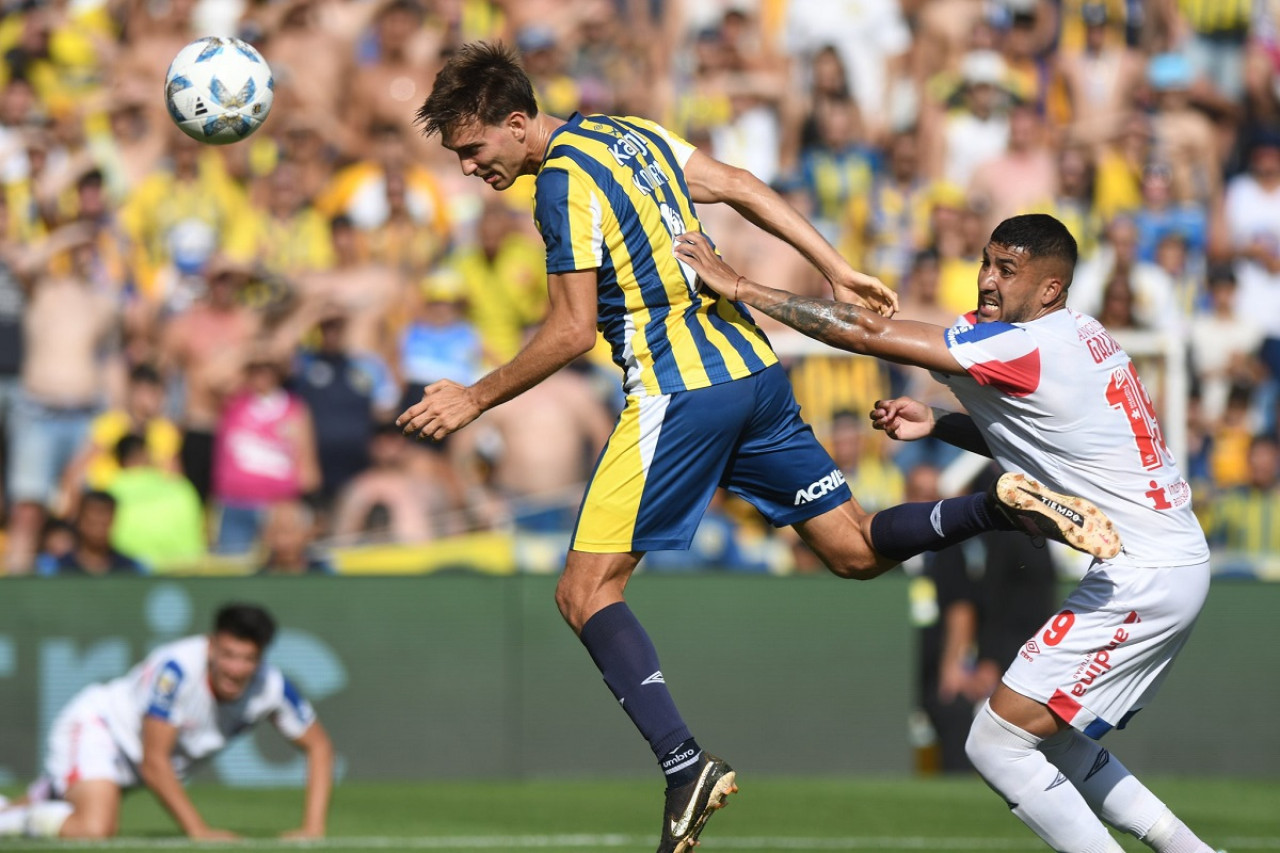 Juan Cruz Komar; Rosario Central vs. Argentinos. Foto: NA.