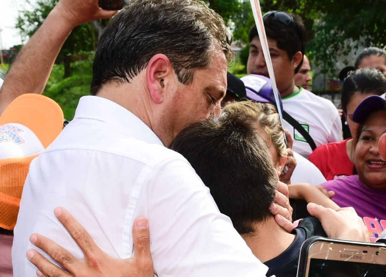 Massa en Ingenio Leales, en Tucumán. Foto: Presidencia de la Nación.