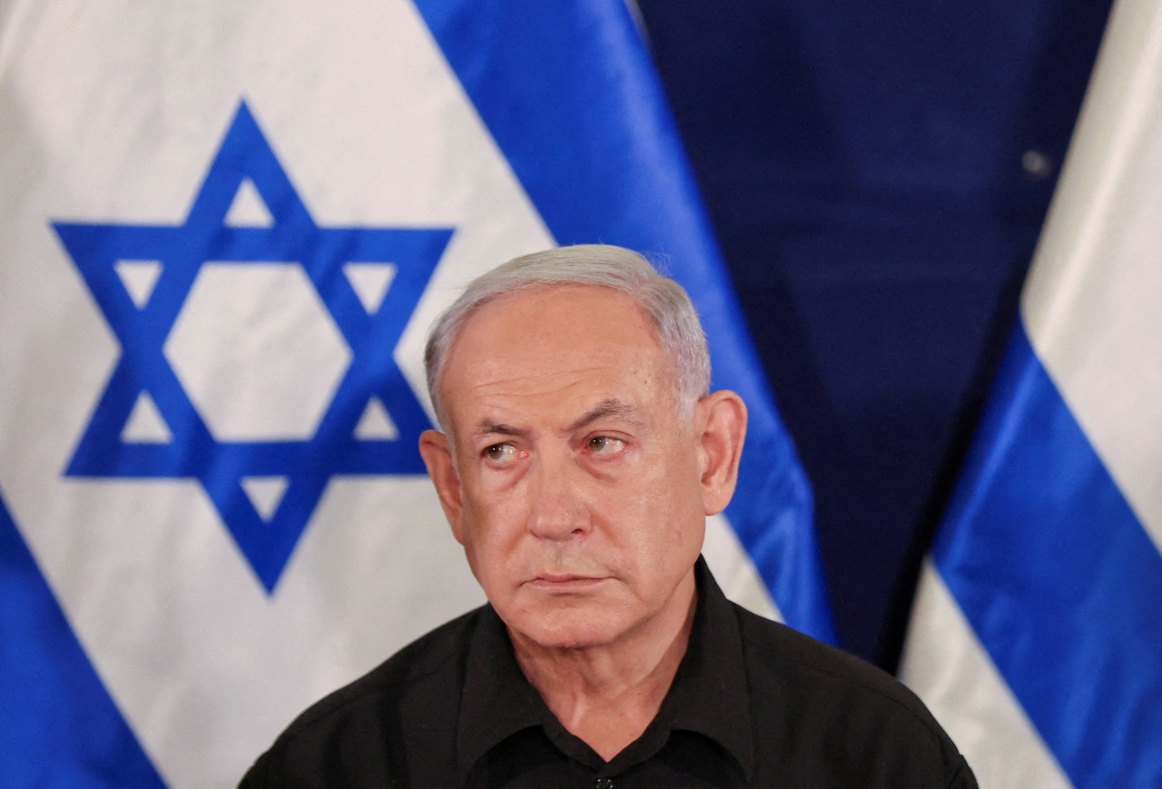 Benjamín Netanyahu, primer ministro de Israel. Foto: Reuters.