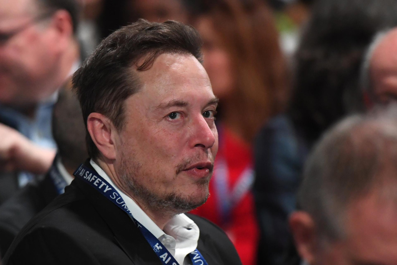 El dueño de Tesla y la red social X, Elon Musk, presente en la Cumbre de Seguridad de IA. Foto: EFE.